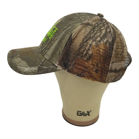 Service Partners Central Realtree Mesh Strapback Cap Trucker Owens Corning Hat - Picture 8 of 12